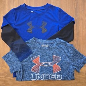 Boys 3/4 Under Armour shirt bundle